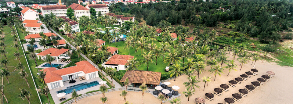 Außenansicht des Boutique Hoi An Resort