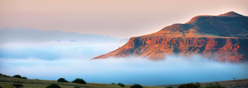 Damaraland im Nebel