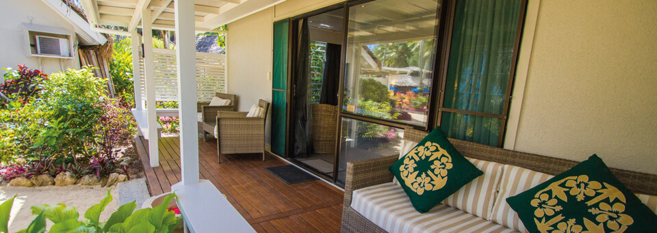 Terrasse des Manuia Beach Resort