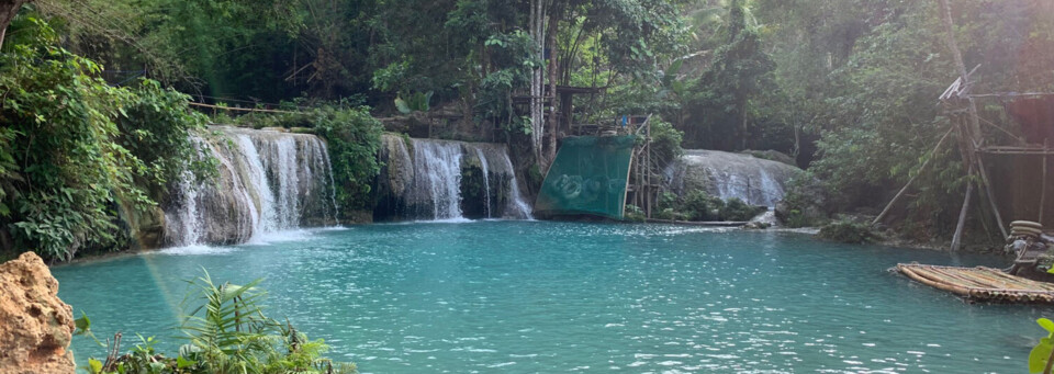 Cambugahay Falls auf Siquijor