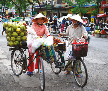 Ho-Chi-Minh-Strassenszene