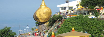 Heiligtum Golden Rock und Hpa-An