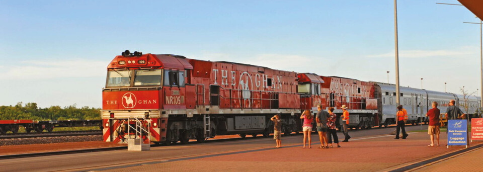 The Ghan in Darwin