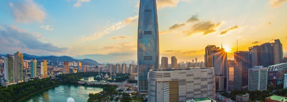 Lotte World Tower in Südkorea