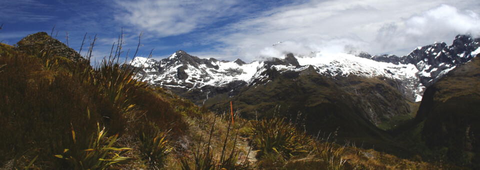 Wanderung im Routeburn Canyon