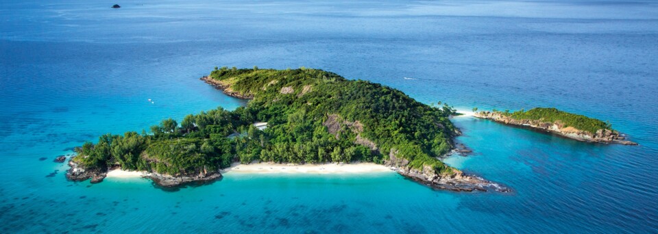 Blick auf die Insel, Constance Tsarabanjina Madagascar, Tsarabanjina