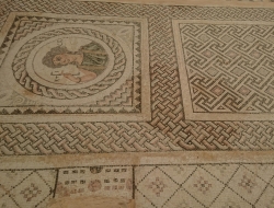 Mosaik im byzantinischen Museum Paphos