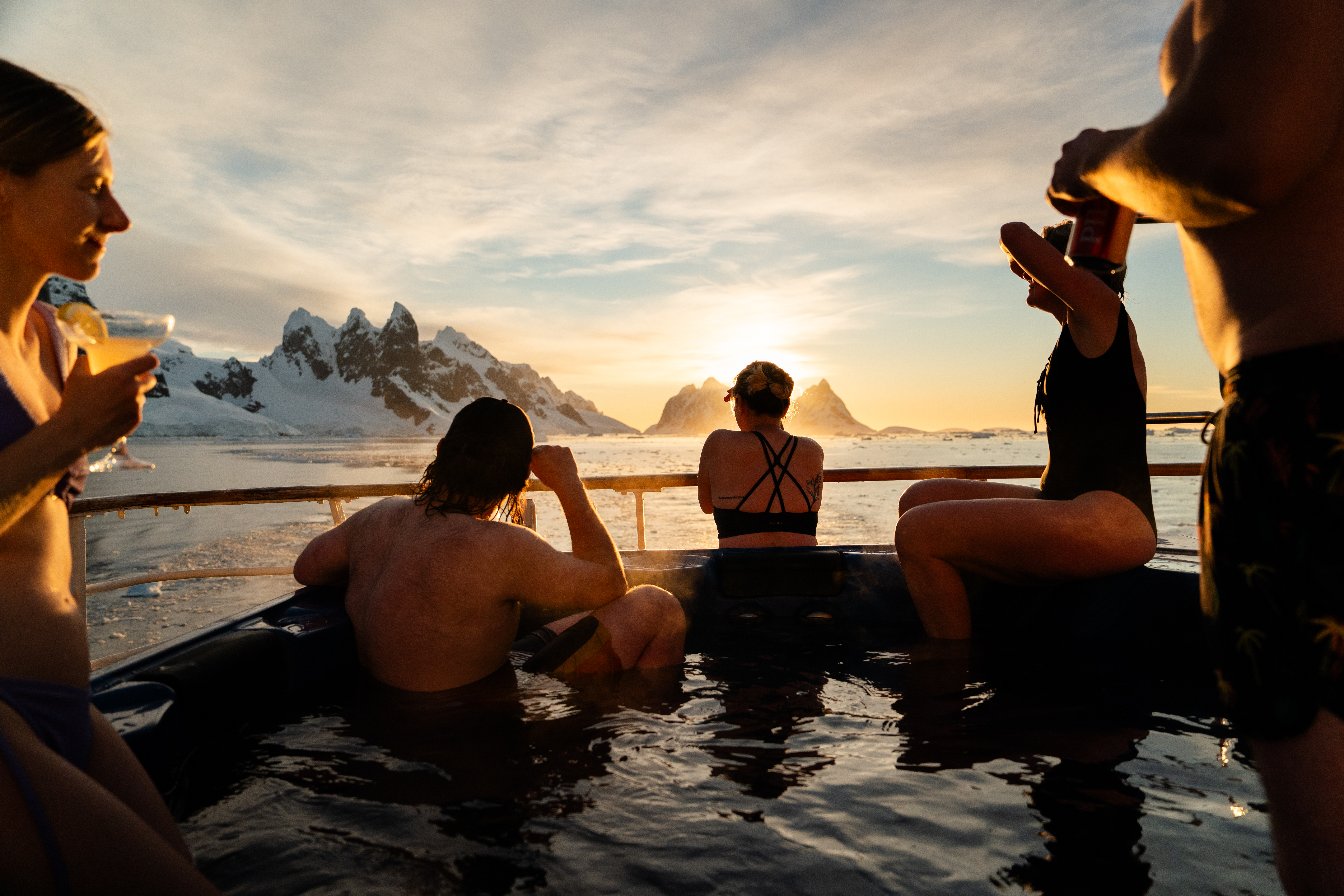 Arktis Kreuzfahrt Decks-Action 