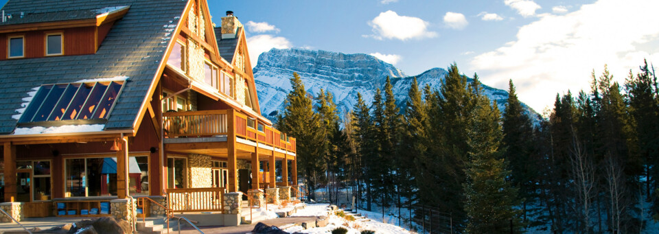Außenansicht Hidden Ridge Resort Banff