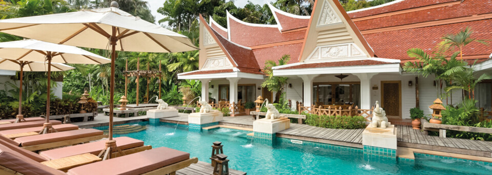 Villa mit Poolzugang Beispiel des Santhiya Tree Koh Chang Resort