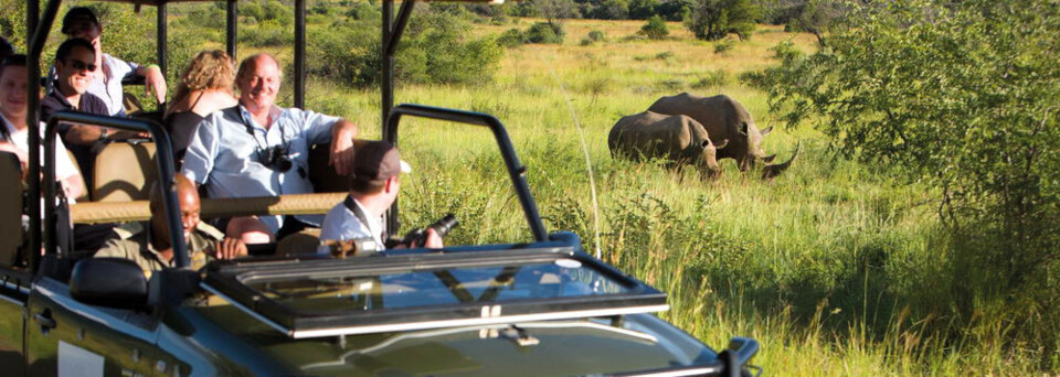 Game Drive der Shepherd's Tree Game Lodge