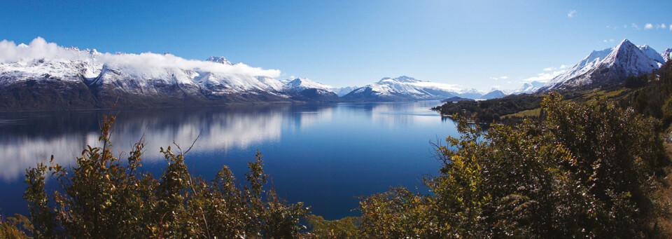 Bergpanorama am Lake Wakatipu