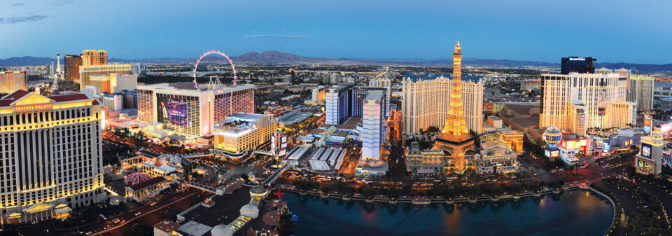 Las Vegas Strip bei Nacht