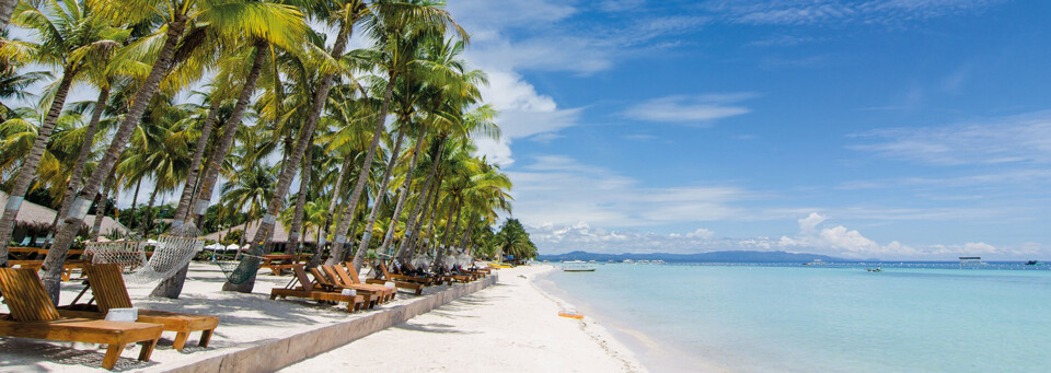 Strand des Bohol Beach Club auf Panglao Island