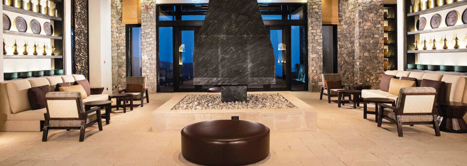 Lobby des Alila Jabal Akhdar 