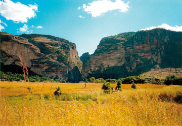 Landschaft im Isalo Nationalpark