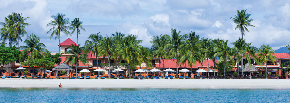 Außenansicht des Casa del Mar Langkawi