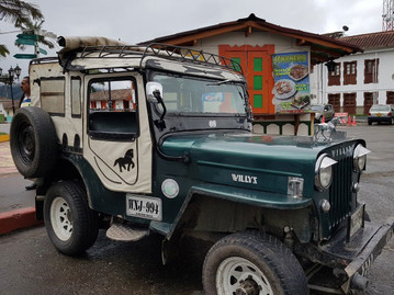 Reisebericht Kolumbien - Salento Willy Jeep