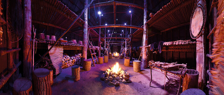 Longhouse in Wendake - Ostkanada Reisebericht