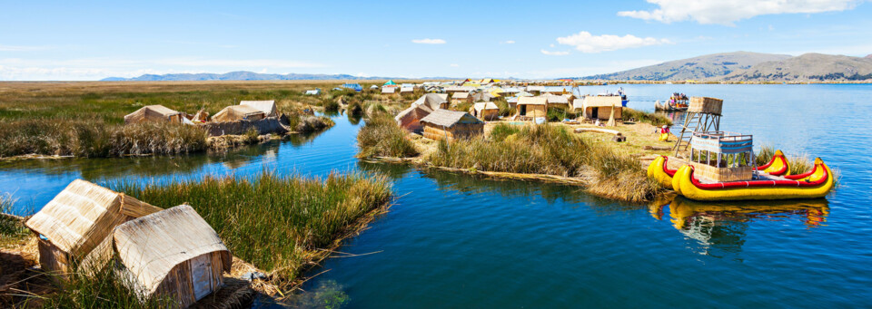 Titicacasee in Peru und Bolivien