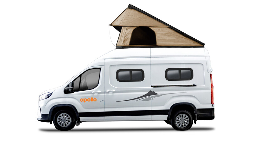 Aufteilung des Apollo Endeavour Camper