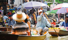 Bangkok mit dem Boot