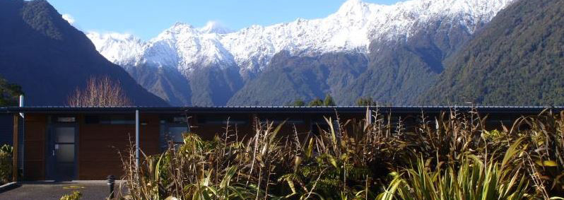 Sunset Motel Fox Glacier Aussenansicht