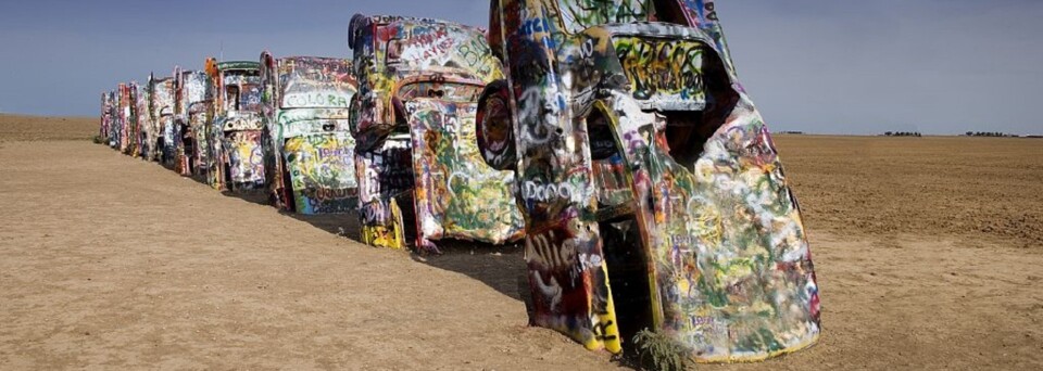 Cadillac Ranch bei Amarillo