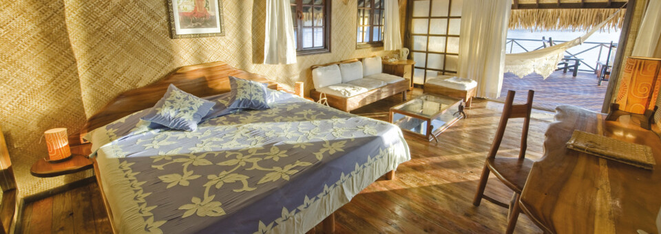 Beispiel Overwater Suite - Vahine Island Resort Tahaa