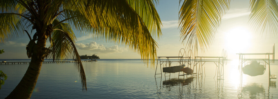 Sonnenuntergang Raiatea