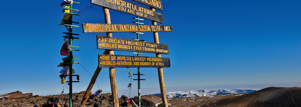 Gipfel des Kilimanjaros