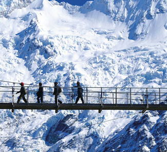 Mount Cook Pfad Himmel Mount Cook Pfad Himmel