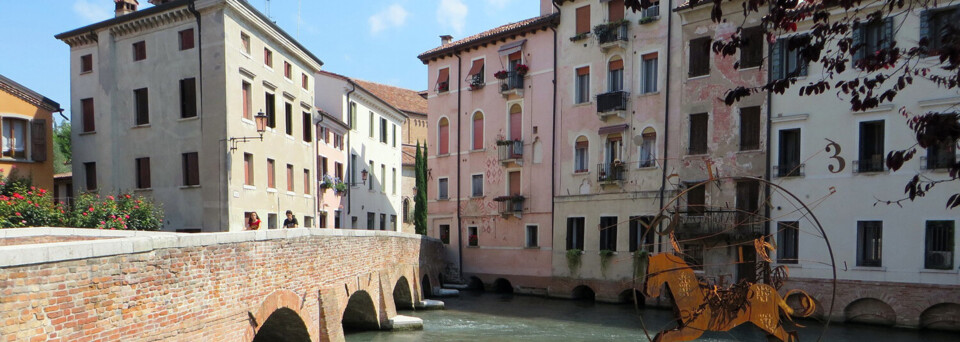 Stadt Treviso in der Region Venetien