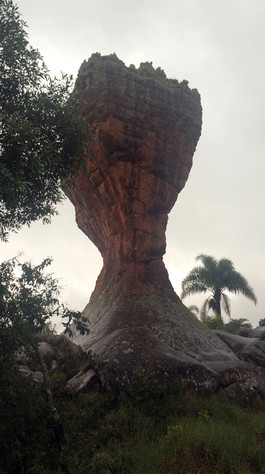 Reisebericht Brasilien: Sandsteinfelsen im Parque Estadual de Vila Velha
