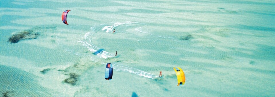 Kitesurfen auf Sansibar