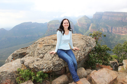 Reiseexpertin Waltraud in Südafrika