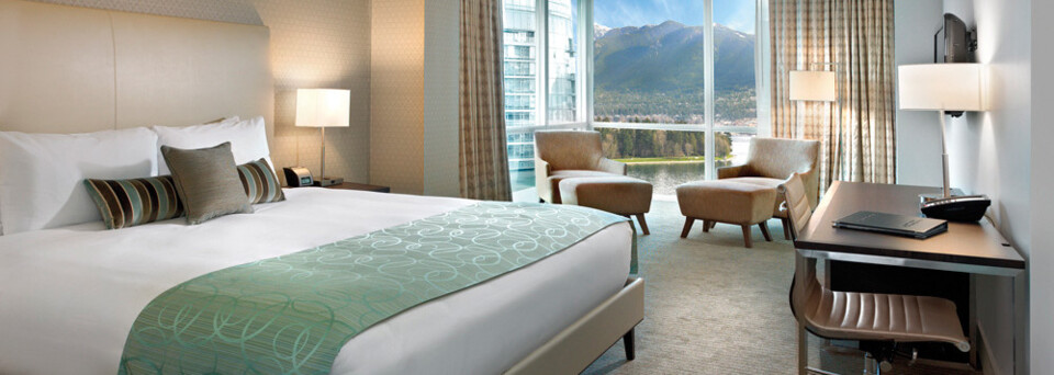 Zimmerbeispiel des Coast Coal Harbour Hotel