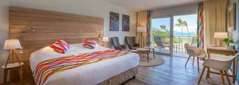 St. Maarten La Playa Orient Bay Beispiel Junior Suite Premium mit Garten- und Meerblick