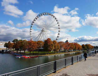 Riesenrad in Montréal - Ostkanada Reisebericht