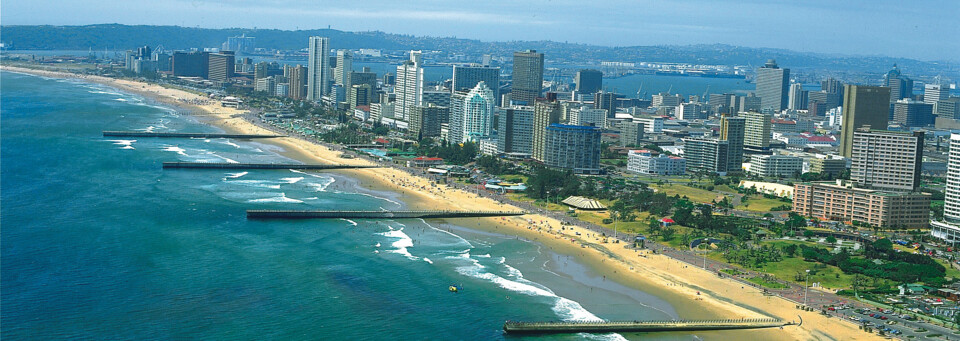 Strand und Skyline Durban