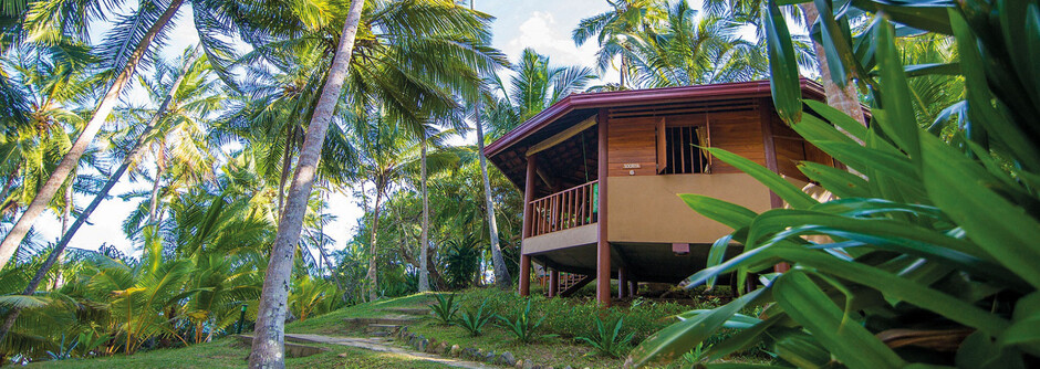 Außenansicht des Palm Paradise Cabanas Tangalle