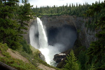 Wasserfall im Wells Gray Provincial Park