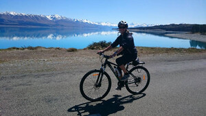 Radtour auf dem Alps 2 Ocean Cycle Trail