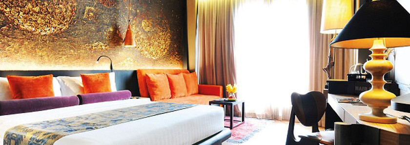 Deluxe-Zimmerbeispiel des Siam@Siam Design Hotel Bangkok