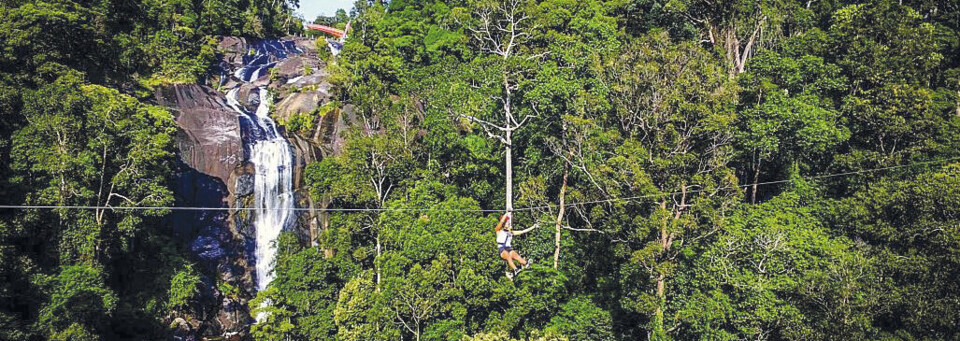 Ziplining auf Langkawi