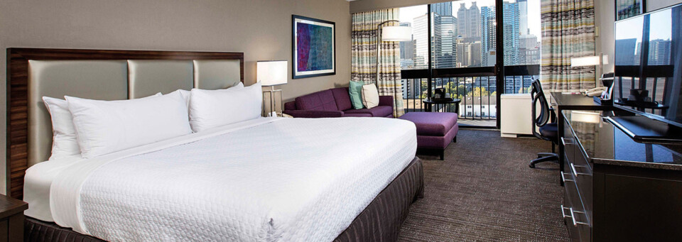 Zimmerbeispiel des Crowne Plaza Atlanta Midtown