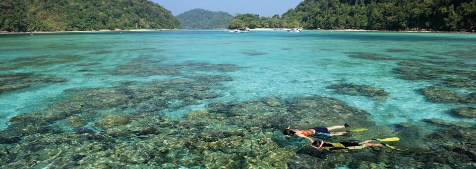 Schnorcheln bei den Surin Inseln auf Khao Lak