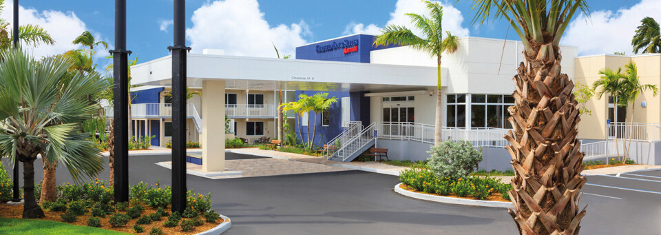 Außenansicht des Fairfield Inn Key West