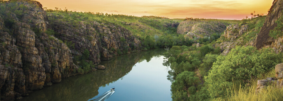 Bootstour in Katherine Gorge im Nitmiluk Nationalpark