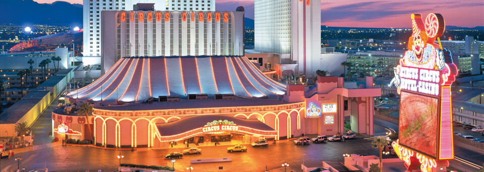 Außenansicht Circus Circus Hotel & Casino in Las Vegas